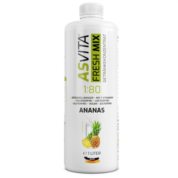 Fresh Mix 1:80 - 1 Liter Flasche Ananas