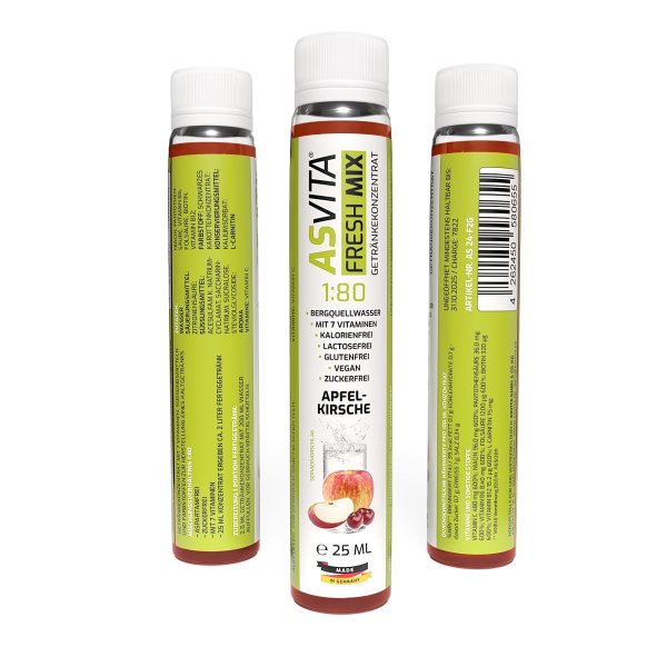 Fresh Mix 1:80 - 25ml Fresh2Go Apfel-Kirsch
