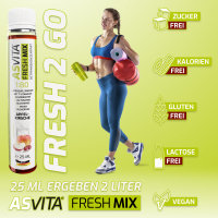 Fresh Mix 1:80 - 25ml Fresh2Go Apfel-Kirsch