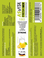 Fresh Mix 1:80 - 25ml Fresh2Go Zitrone