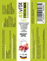 Fresh Mix 1:80 - 25ml Fresh2Go Granatapfel