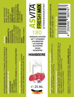 Fresh Mix 1:80 - 25ml Fresh2Go Himbeere